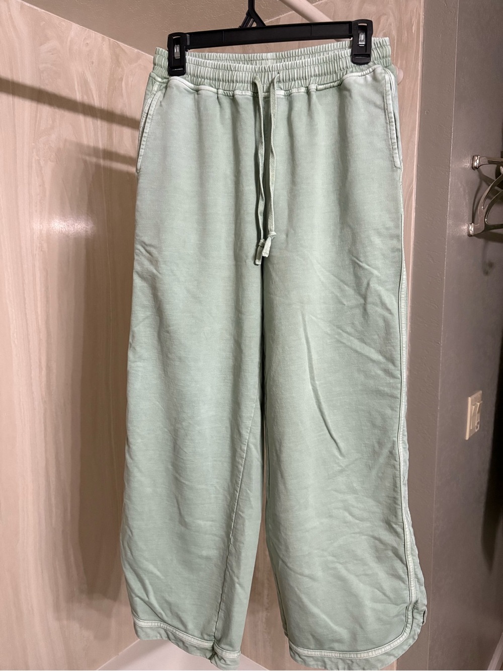 Three bird nest cotton cozy pants